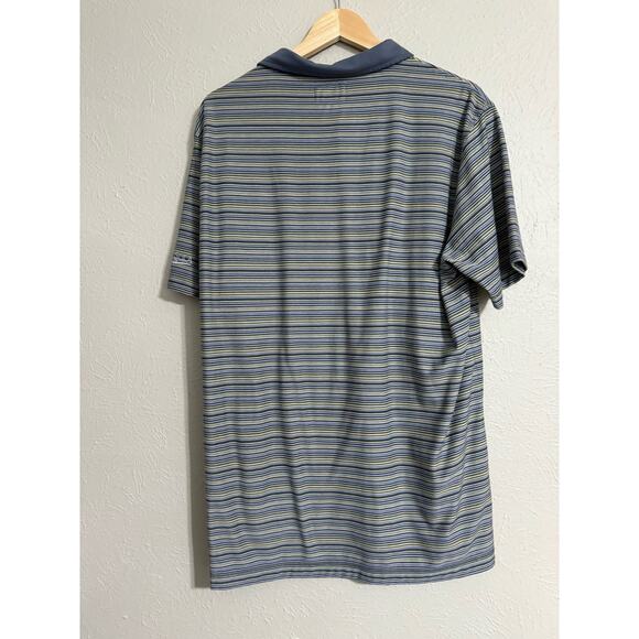 LinkSoul Striped Golf Polo The Peninsula Large - Picture 2 of 6
